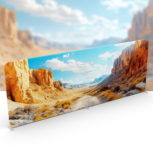  Straight Tension Wall 20ft With Bg Faded