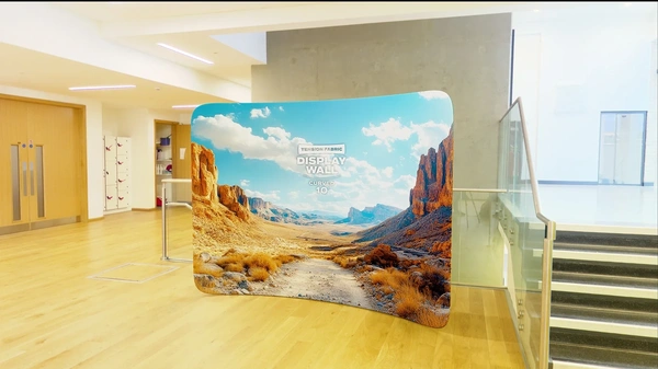 Curved Wall In Office