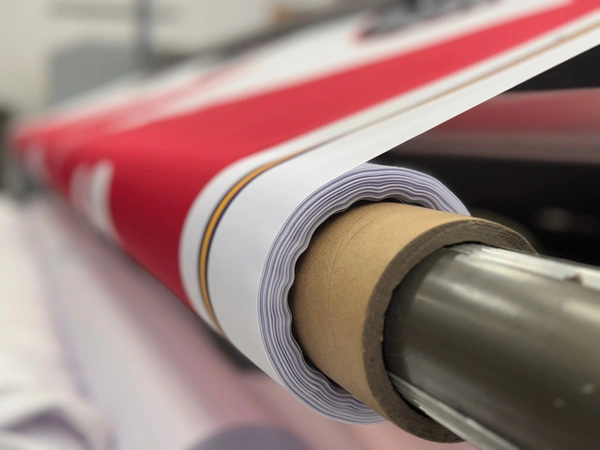 Zund - printed material at rear from right